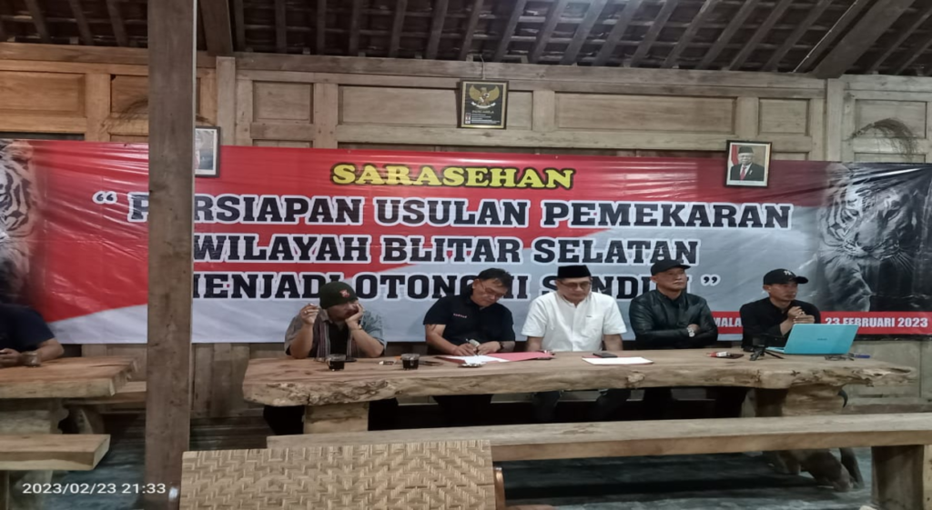 Tokoh Aktivis Pergerakan Layangkan Usulan Pemekaran Wilayah Blitar Selatan Jadi Otonomi Sendiri (Foto: Lintas7News)