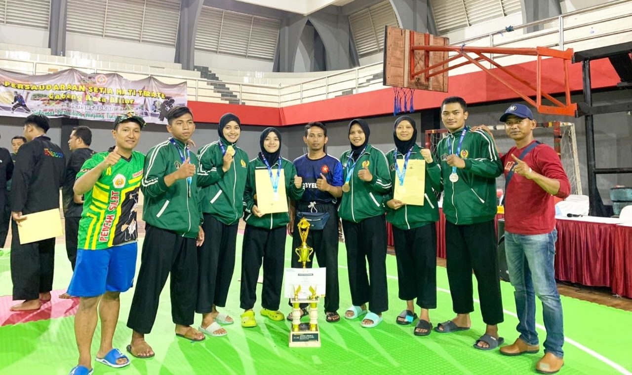 Tim Pencak Silat Kabupaten Blitar berhasil raih Juara Umum II Kejuaraan Provinsi Jawa Timur 2023 (Foto: Istimewa)