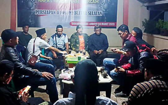 Tokoh Masyarakat Blitar Selatan lancarkan rencana pemekaran wilayah (Foto: Ist)