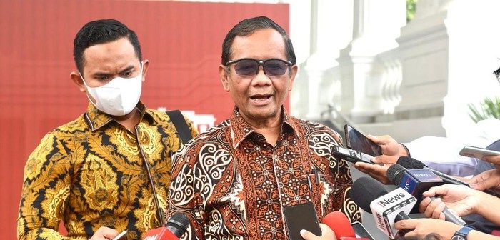 Menko Polhukam Mahfud Md. (Biro Pers Sekretariat Presiden)