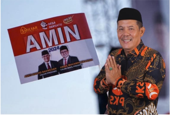 Dadang Suryana dan Dadang Herayana, 2 Kades yang mengundurkan diri demi dukung Anies Baswedan dan Cak Imin (doc. Instagram)