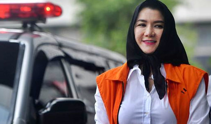 mantan Bupati Kutai Kartanegara Rita Widyasari