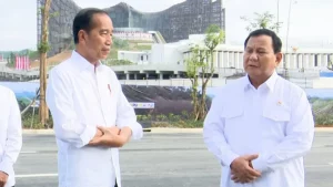 Presiden terpilih 2024-2029 Prabowo Subianto berjanji di depan Presiden Jokowi akan melanjutkan dan menyelesaikan pembangunan Ibu Kota Nusantara IKN di Kalimantan Timur.