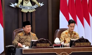 Presiden Prabowo Subianto dan Wapres Gibran.