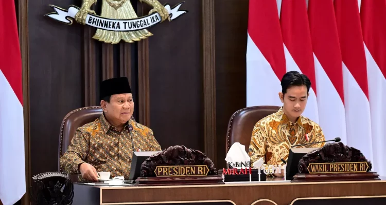 Presiden Prabowo Subianto dan Wapres Gibran.