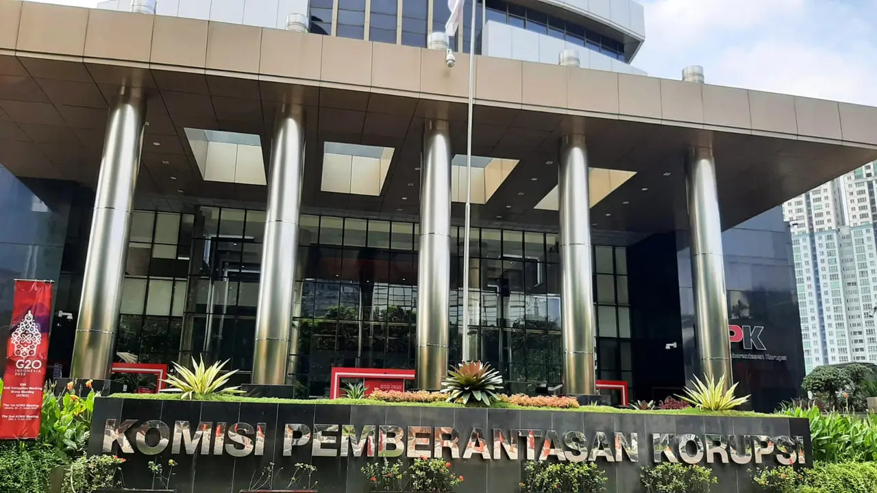 Gedung Komisi Pemberantasan Korupsi .