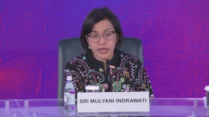 Menteri Keuangan Sri Mulyani.