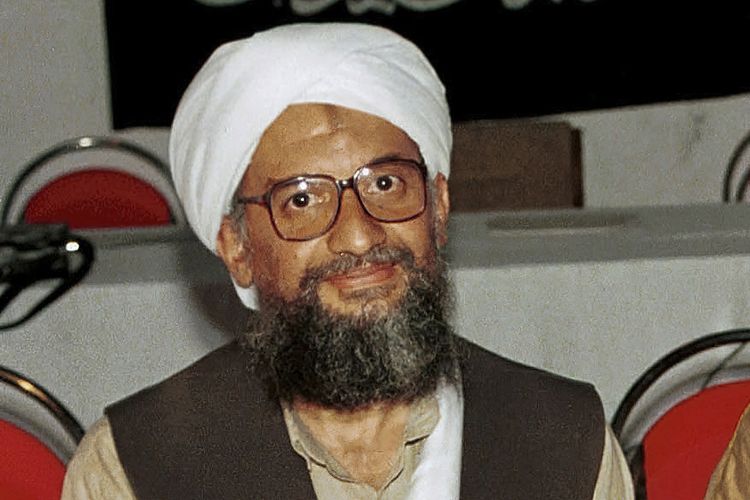 Pemimpin Al Qaeda Ayman Al-Zawahiri Baca artikel CNN Indonesia "AS: Taliban Sembunyikan Pemimpin Al Qaeda Zawahiri