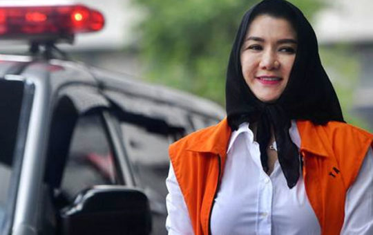 mantan Bupati Kutai Kartanegara Rita Widyasari