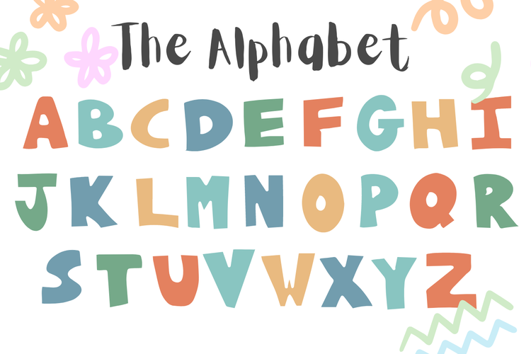 Abjad bahasa Inggris disebut alphabet dan mirip dengan bahasa Indonesia, terdiri dari 26 huruf dari A hingga Z.