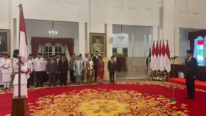 Presiden Joko Widodo (Jokowi) akan melantik 76 calon anggota Pasukan Pengibar Bendera Pusaka (Paskibraka) pada tanggal 9 Agustus 2024.