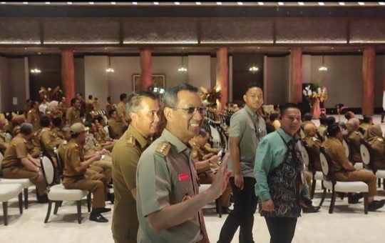 Pj Gubernur DKI Jakarta Heru Budi Hartono di IKN.