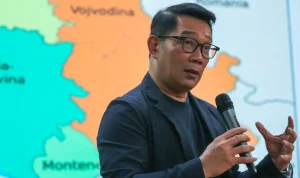Calon Gubernur Jakarta Ridwan Kamil, sempat menghadiri Golkar Institute bertajuk Executive Education Program for Young Political Leaders, pada Jumat 6 Desember 2024.